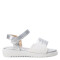 Sandalias de Niña MINI Miss Carol ANZAC con diseño de nube Plateado