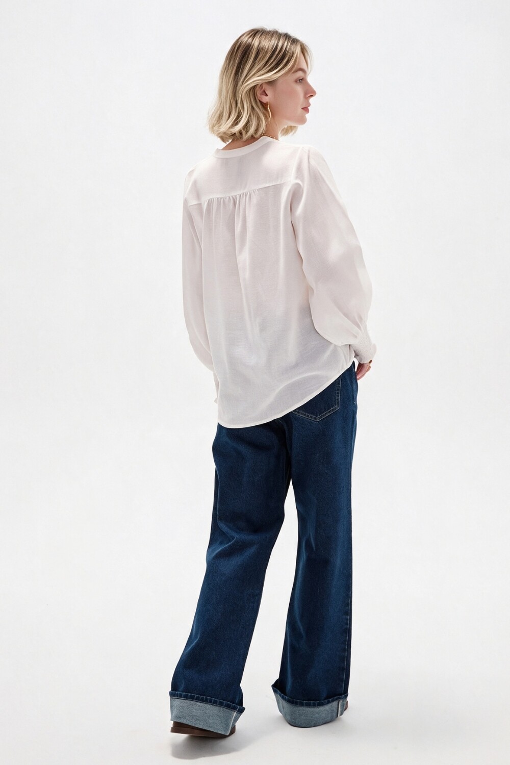 Camisa Telan Blanco