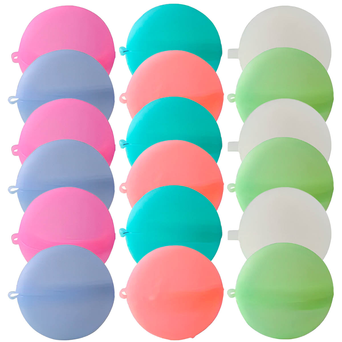 Set X 18 Bombas Bombitas De Agua Reutilizables 5cm - Pis005030 