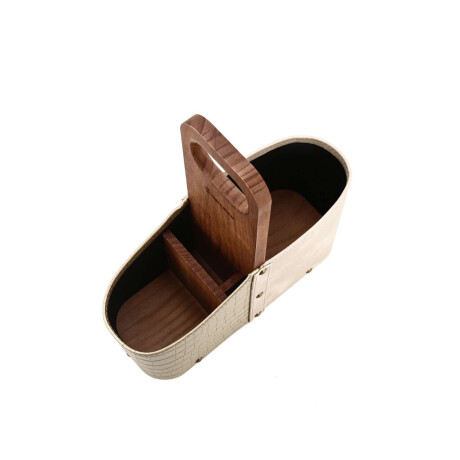 Matera Madera Combinada Croco Dorado