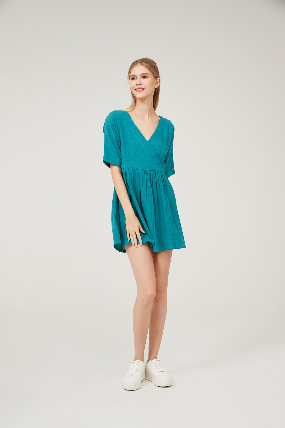 Vestido Radhi Verde Jade
