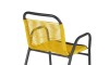 Silla de Jardín Simil Ratán Amarillo