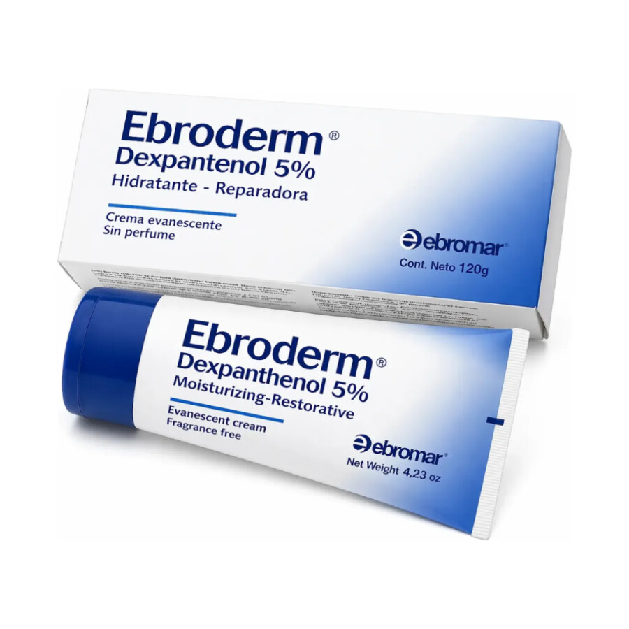 Ebroderm Dexpantenol 5% Crema 50 g - Ebromar Ebroderm Dexpantenol 5% Crema 50 g - Ebromar