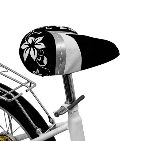 Bicicleta Plegable Paseo Rod 20 Dama Niña Accesorios Negro