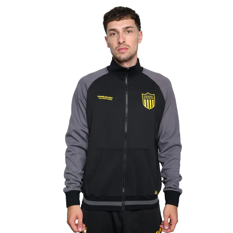 Campera Umbro PEÑAROL de Hombre - 4P100024 Negro-gris