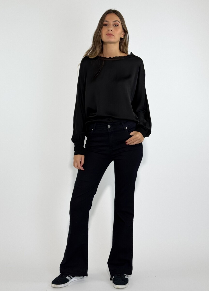 JEAN OXFORD TONIC - NEGRO 