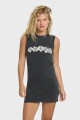 VESTIDO PARADISE KNT MINI DRS J-negro