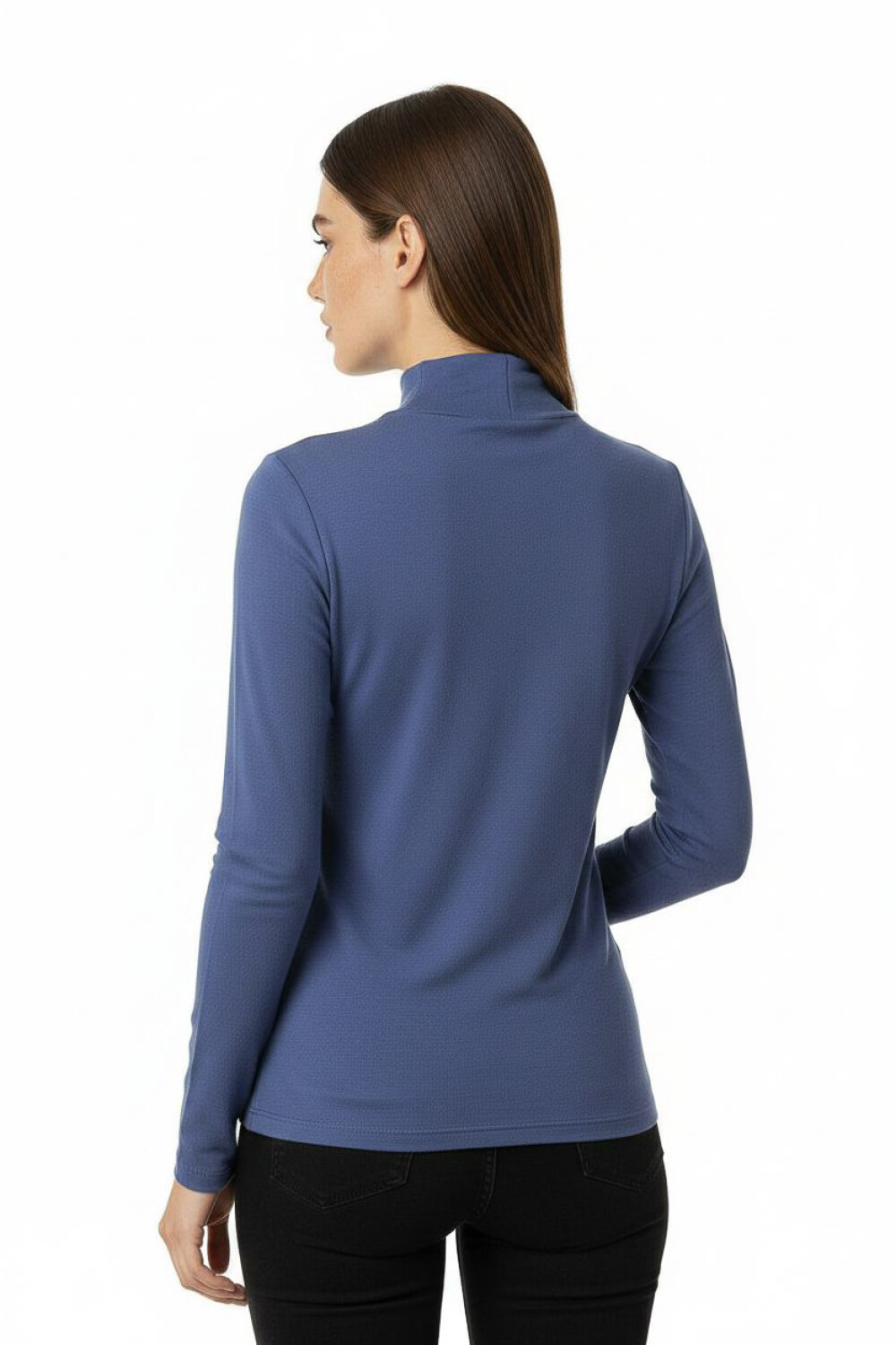 Polera Afassa Azul Piedra