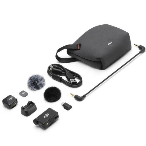 Microfono DJI MIC Mini (1 TX + 1 RX) Microfono DJI MIC Mini (1 TX + 1 RX)