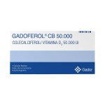GADOFEROL CB D3 50.000UI CJ X 2 CAPS.BL. única