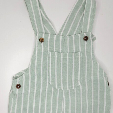 Enterito tela verde claro Enterito tela verde claro