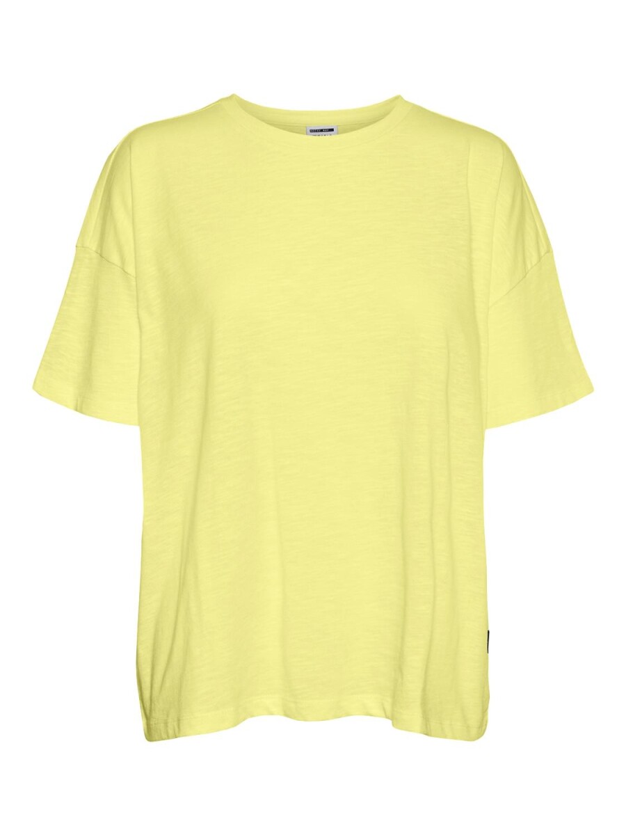 Polera Mathilde Loose - Pale Lime Yellow 