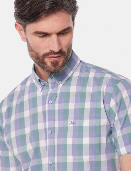 CAMISA A CUADROS Verde