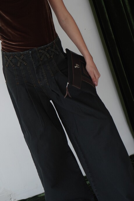 Cross Pants Vaquero Azul Marino