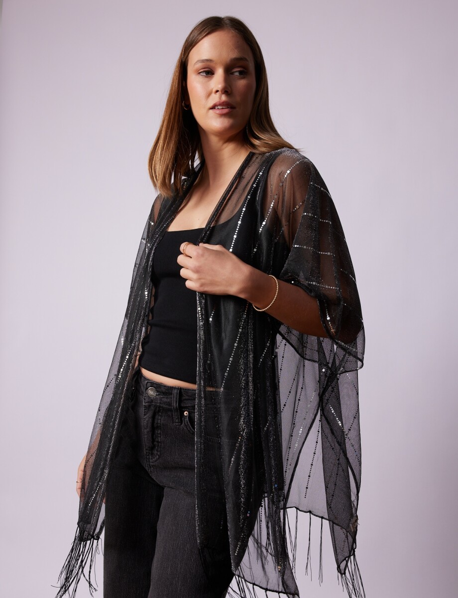 Kimono Night - Gris Oscuro 