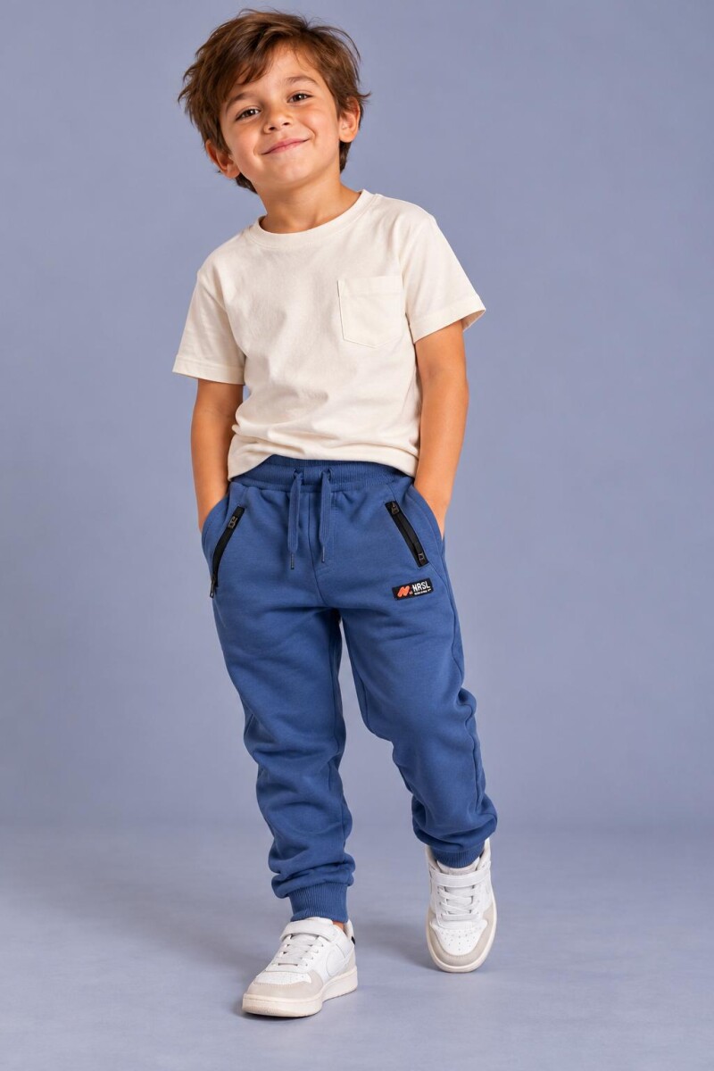 BABUCHA N.SAILS 2207 cierre atra - AZUL 