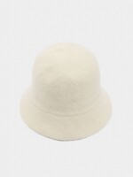 Sombrero Bucket De Lana crudo