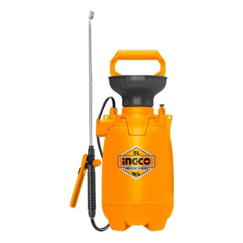 Fumigador rociador Ingco profesional 5L 2.5 Bar Amarillo