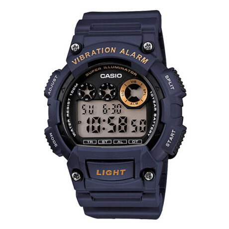 Reloj CASIO W735H-2AVDF en Resina Azul Esfera 52mm 0