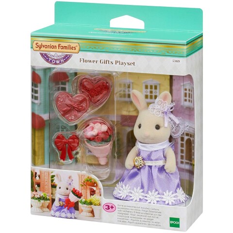 Sylvanian Families Coneja Ciudad Ramo Flores Ternurines Variante Modelo Florista