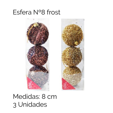 Esferas #8 Frost X3 Esferas #8 Frost X3