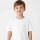 Remera Básica Infantil en Algodón Blanco