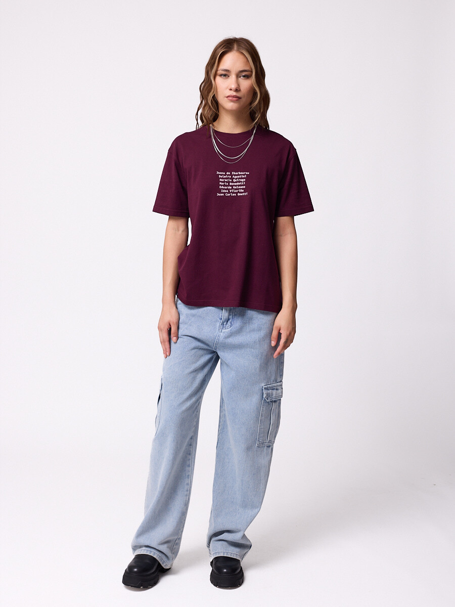 T-SHIRT MARKA DIXIE Vino