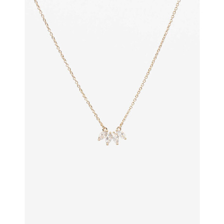 Collar Con Dije De La Línea New Delicates. Dorado