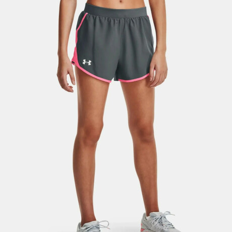 SHORT UNDER ARMOUR UA FLY BY 2.0 Grey/Pink