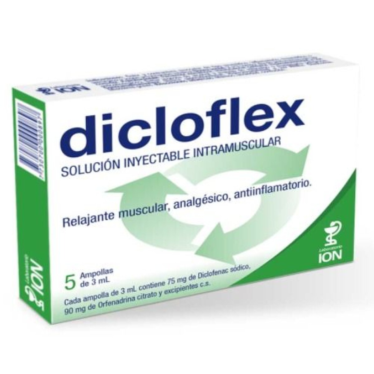 Dicloflex Iny 5 Ampollas 