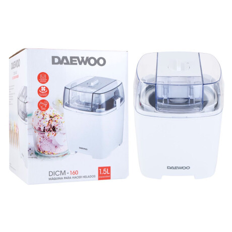 Promo Maquina de Helado Daewoo + Molde para helados x8 de Regalo Promo Maquina de Helado Daewoo + Molde para helados x8 de Regalo