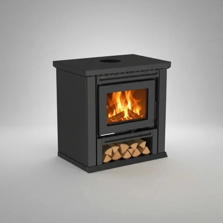 Estufa a Leña De 116m2 Metavila LIV313 | Doble Combustion Estufa a Leña De 116m2 Metavila LIV313 | Doble Combustion