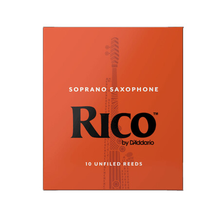 Caña Saxo Soprano Rico Rico 2.5 P/ Unidad Caña Saxo Soprano Rico Rico 2.5 P/ Unidad