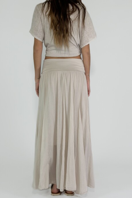 POLLERA BRENTA Beige