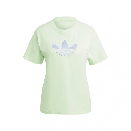 REMERA adidas MONOGRAM TREFOIL GREEN