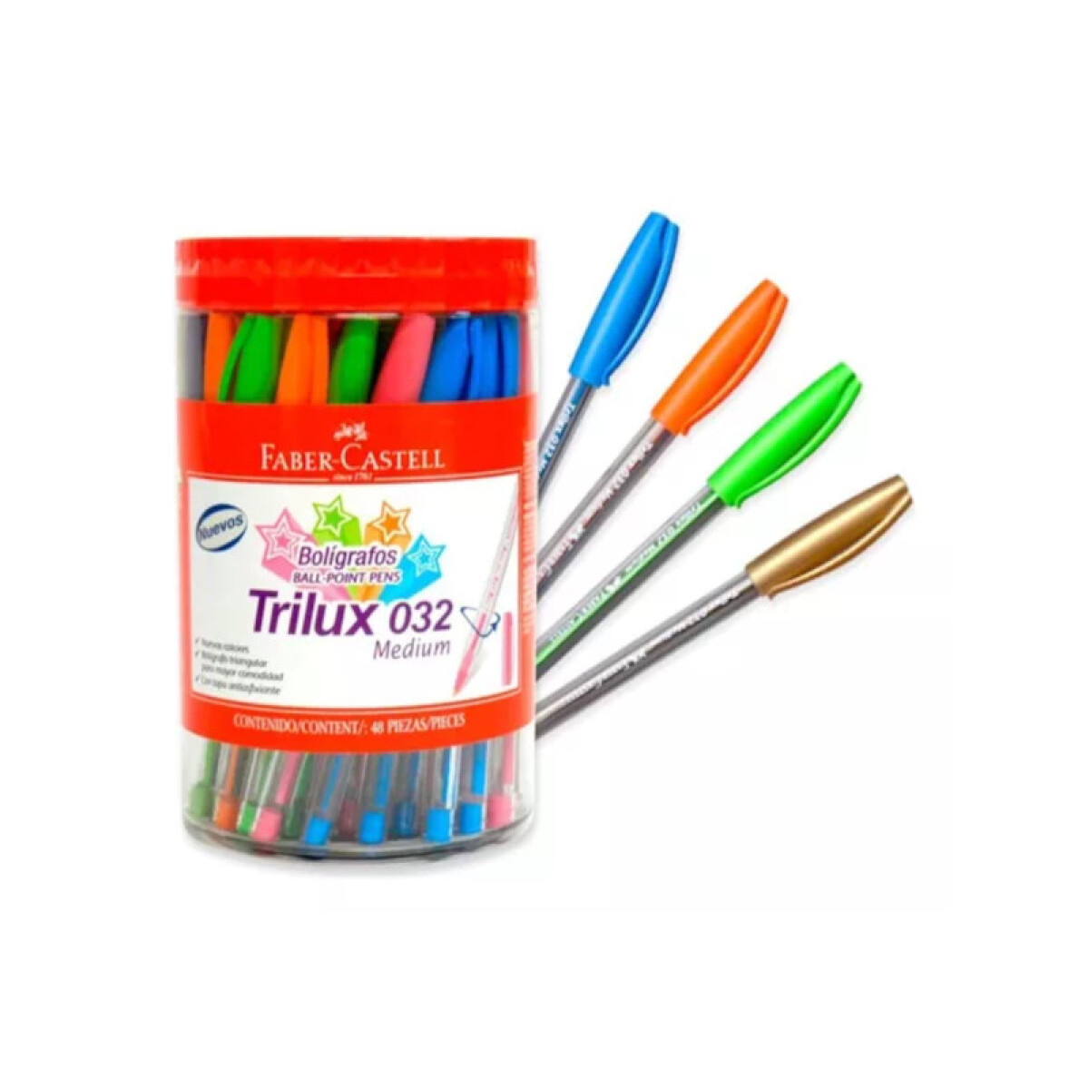 Boligrafo Trilux Colores - Faber-Castell 