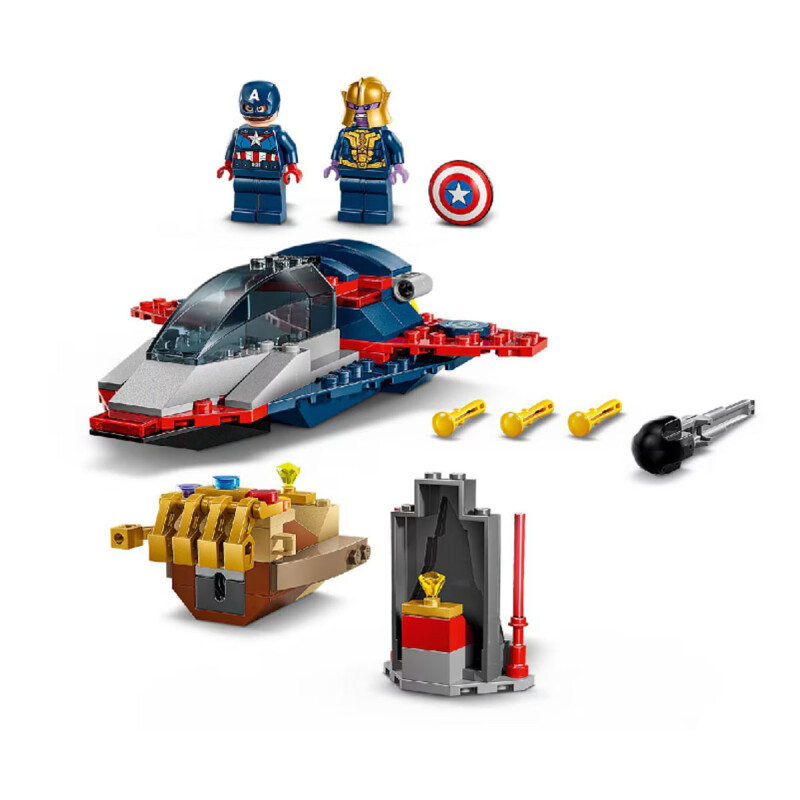 Capitán America vs Thanos Lego Capitán America vs Thanos Lego