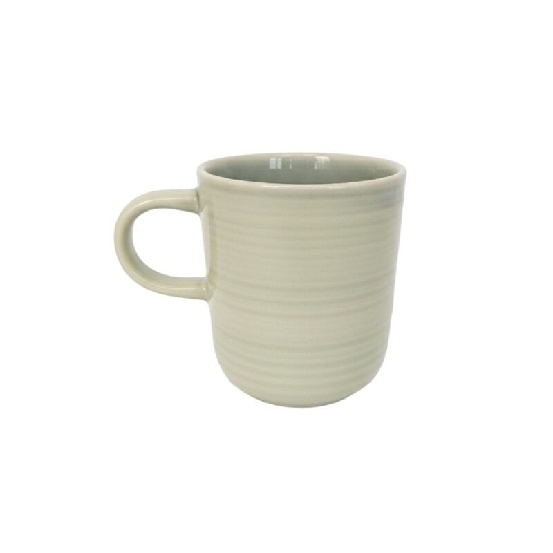 TAZA CERAMICA VERDE CL ARTESANAL 8.5X10.2CM Unica
