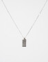 Cadena Corta con Dije De zodíaco Cadena Con Dije De Zodíaco Aries - Plateado