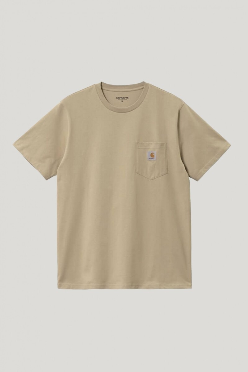 S/S Pocket T-Shirt Beige