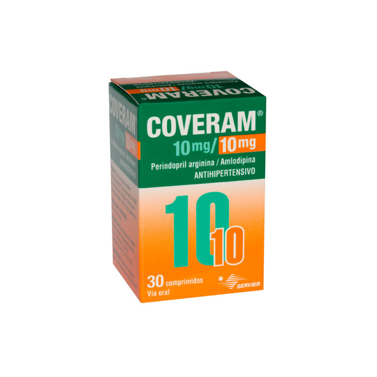 Coveram 10mg/10mg 30 Comprimidos 