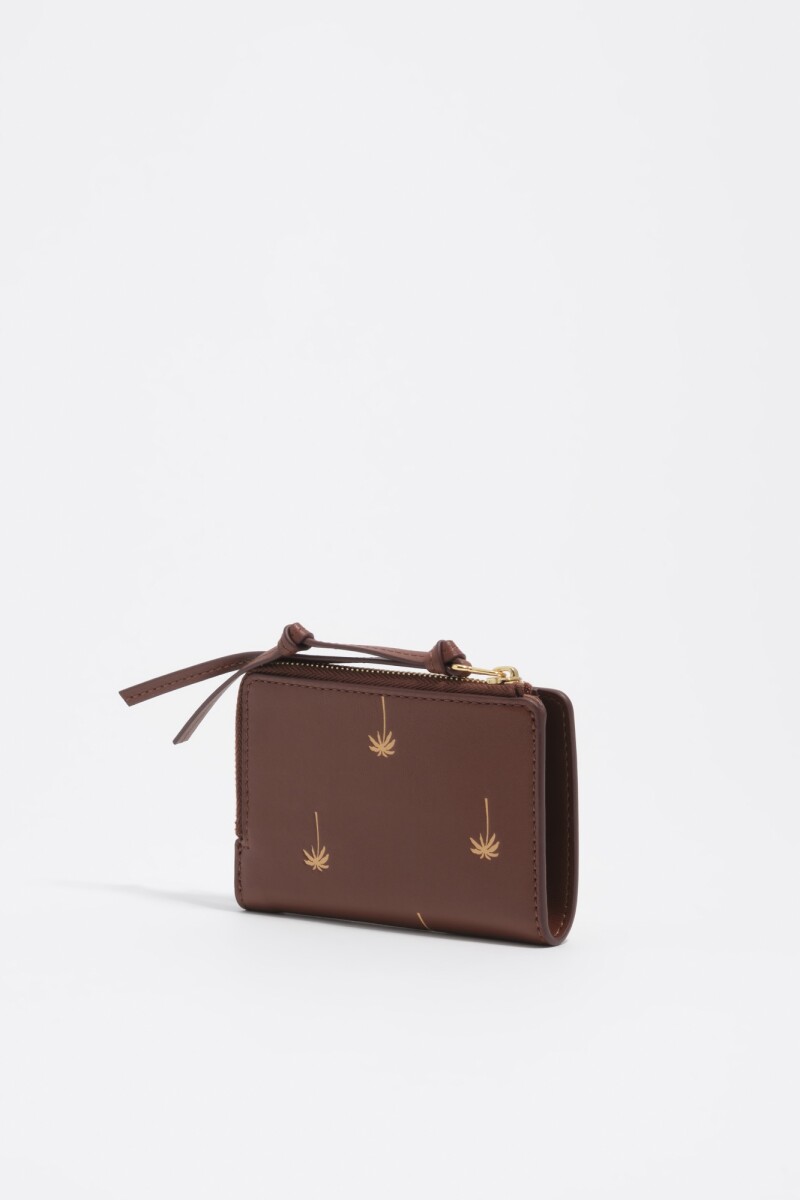 BILLETERA Marron