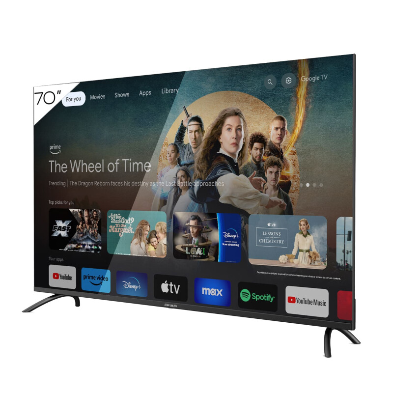 Smart TV 70'' Aiwa Google TV QLED Smart TV 70'' Aiwa Google TV QLED