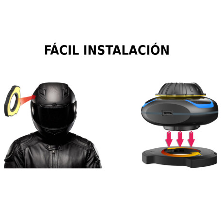 Alova - Auricular para Casco Inalámbrico Helmet Headset 001