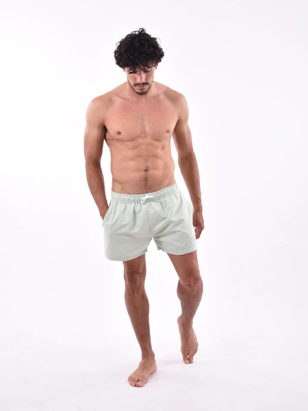 SHORT DE BAÑO JUAN VERDE CLARO