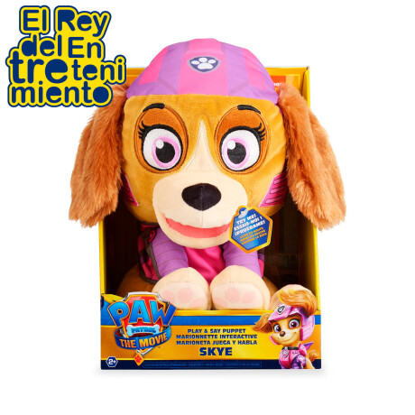Paw Patrol Peluche Skye Titere Con Sonido 24cm Paw Patrol Peluche Skye Titere Con Sonido 24cm