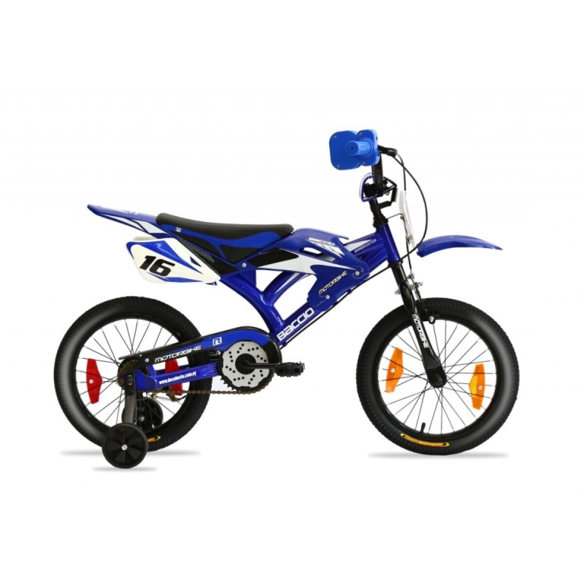 Bicicleta Baccio R.16 Niño Motobike - Azul 