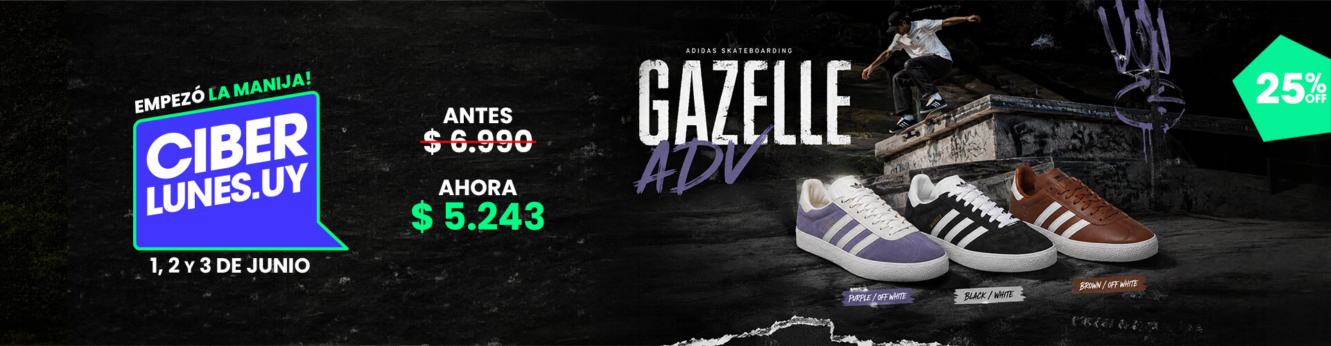 CIBER LUNES GAZELLE