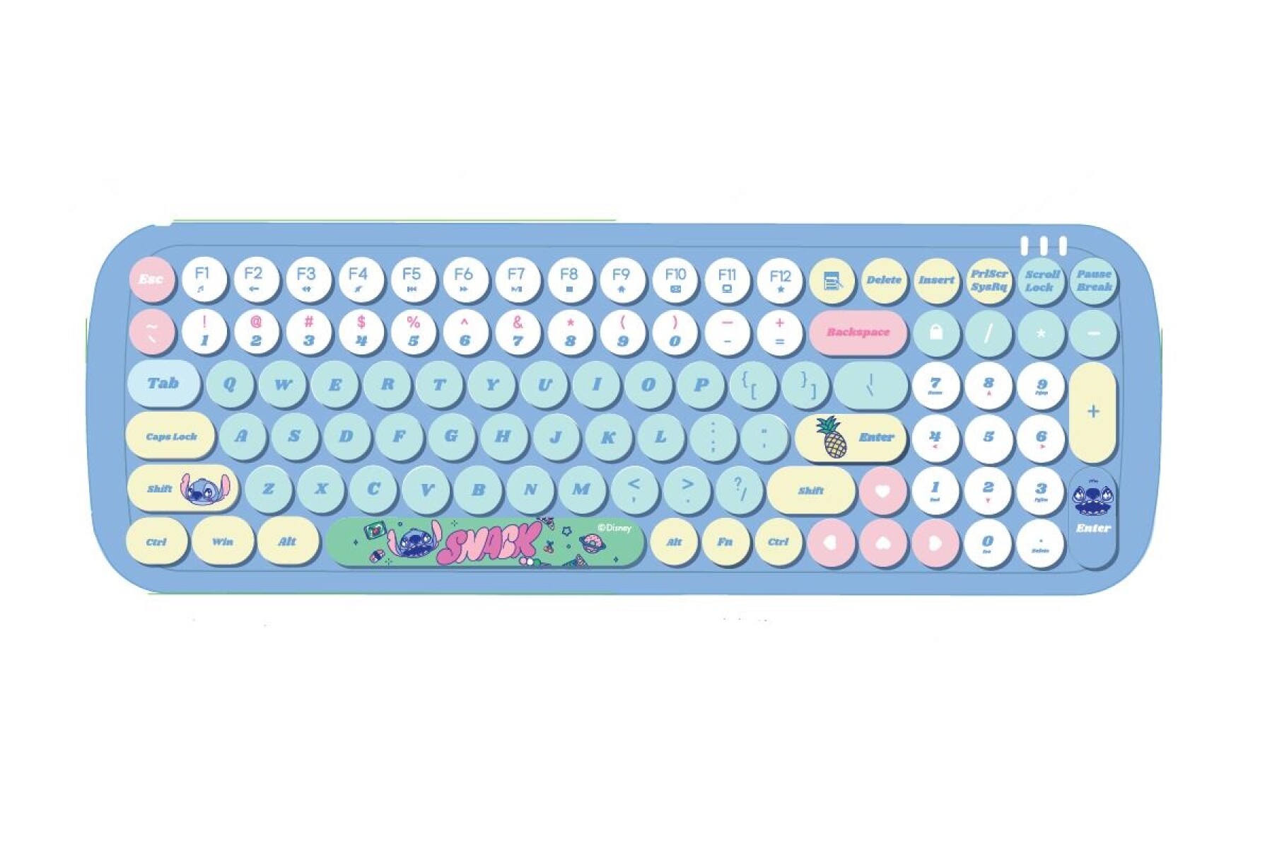 Teclado inalambrico Stitch 