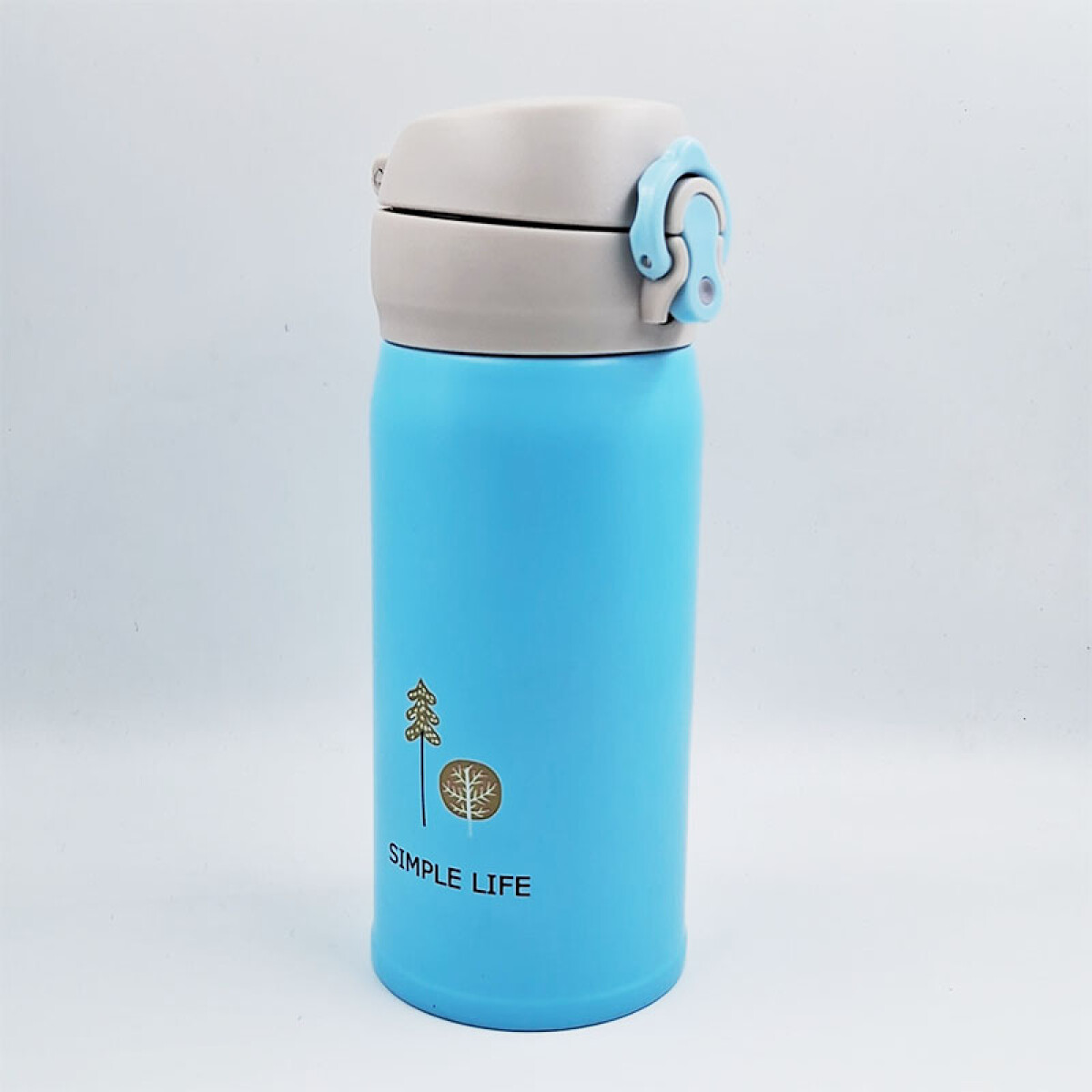 Termo infantil de metal 350 ml - Celeste 